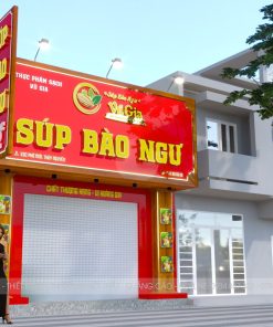 Thiết kế 3D Biển Hiệu Nhà Cấp 4