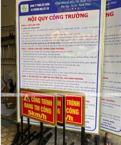 Biển Nội Quy Công Trình