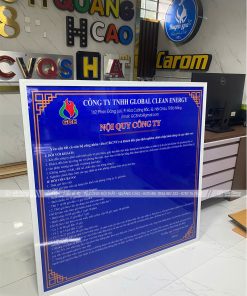 Biển Nội Quy Công Ty