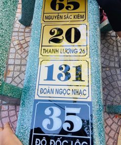 Biển số nhà truyền thống