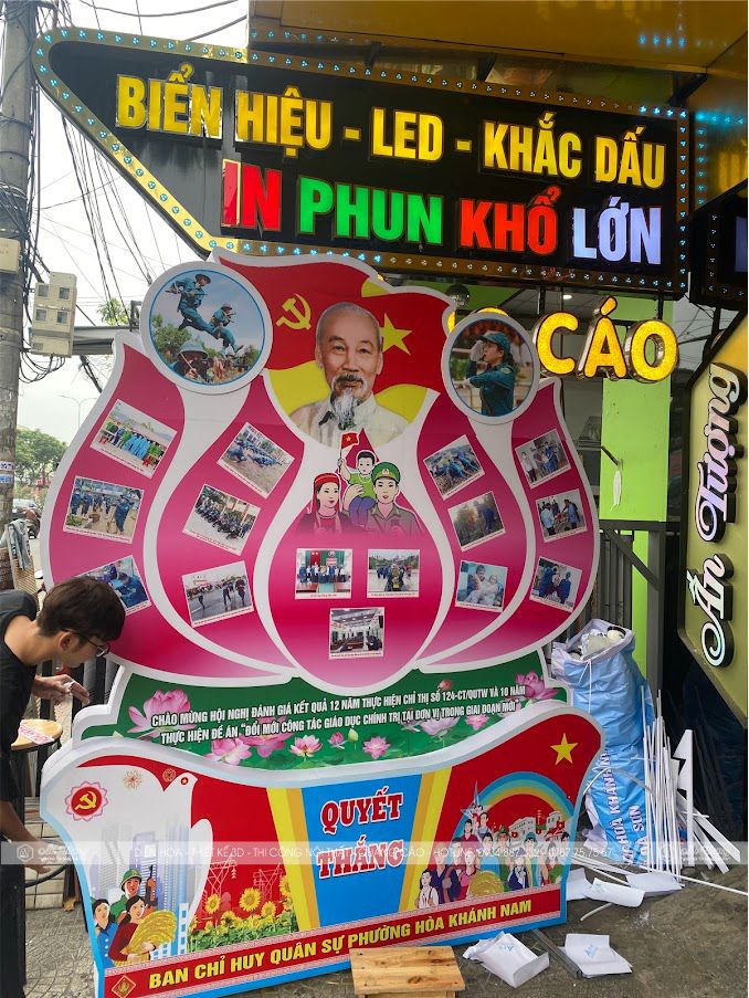 Thi công bảng hiệu bạt Hiflex Đà Nẵng