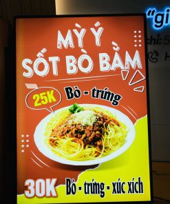 Hộp Đèn LED Siêu Mỏng In UV